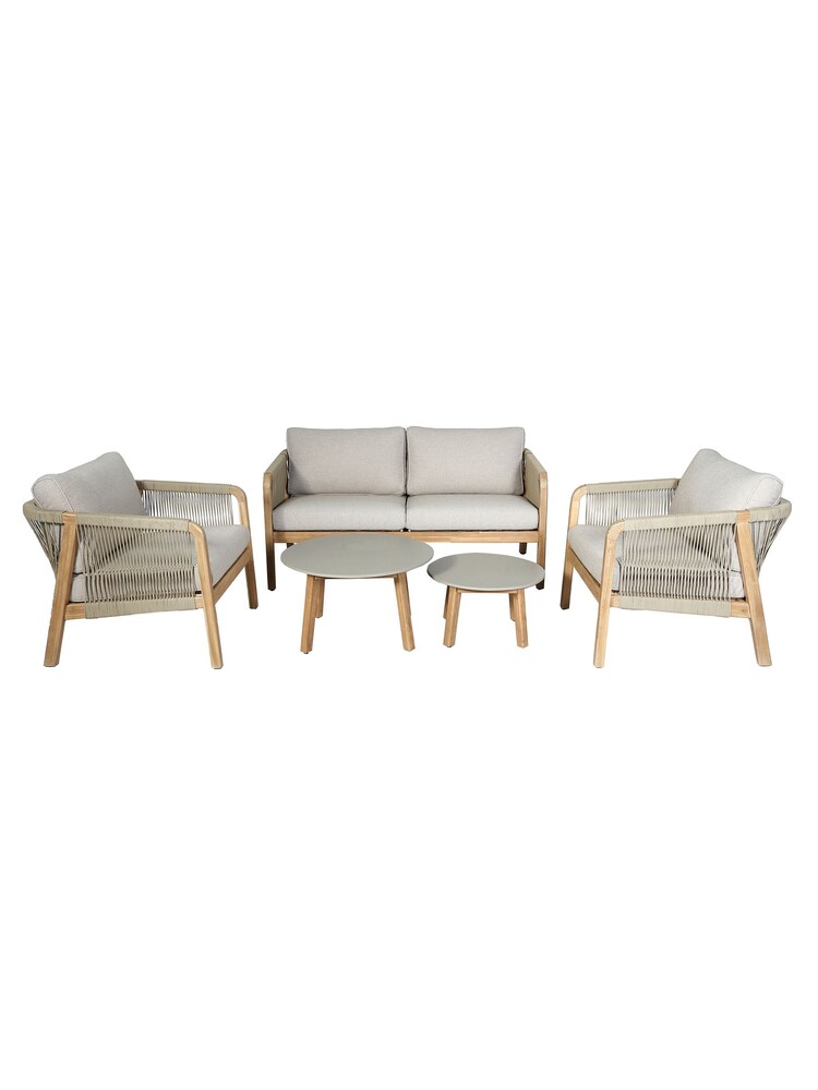 Maze Taupe Garden Martinique 2 Seat Sofa Set - Image 6 of 6