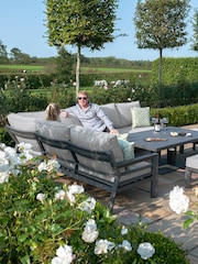 Maze Dove Grey Garden New York 7 Seater Sofa Set - Image 3 of 6