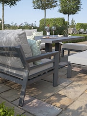 Maze Dove Grey Garden New York 7 Seater Sofa Set - Image 5 of 6