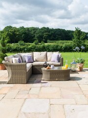 Maze Beige Garden Winchester Small Corner Group with Chair - Image 2 of 6