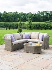 Maze Beige Garden Winchester Small Corner Group with Chair - Image 4 of 6