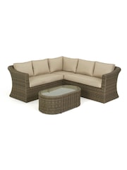 Maze Beige Garden Winchester Small Corner Group with Chair - Image 6 of 6