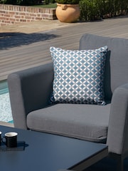 Maze Dark Grey Pulse Garden 3 Seat Sofa Dining Set with Rising Table - Image 5 of 6