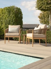 Maze Light Brown Garden Porto Lounge Set - Image 2 of 6