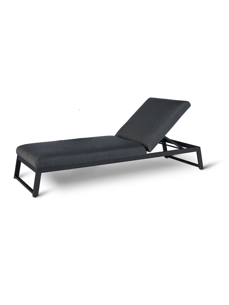 Maze Charcoal Allure Garden Sunlounger - Image 6 of 6