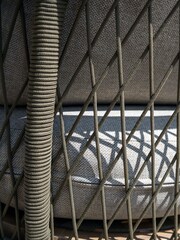 Maze Sandstone Garden Bali Rope Weave 3 Seat Lounge Set - Image 5 of 6