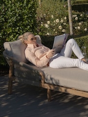 Maze Taupe Garden Martinique Double Sunlounger Set - Image 2 of 6
