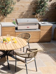Maze Acacia Wood Bali Small Outdoor Kitchen - Image 4 of 6
