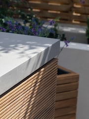 Maze Acacia Wood Bali Small Outdoor Kitchen - Image 5 of 6