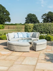 Maze Light Grey Garden Oxford Lifestyle Suite - Image 1 of 6