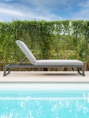 Maze Flanelle Allure Garden Sunlounger - Image 4 of 6