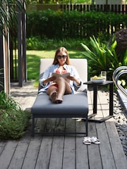 Maze Flanelle Allure Garden Sunlounger - Image 5 of 6