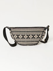 FatFace Jovie Black Sling Woven Bag - Image 1 of 2