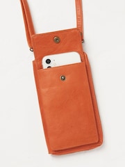 FatFace Louisa Orange Purse Phone Bag - Image 3 of 4