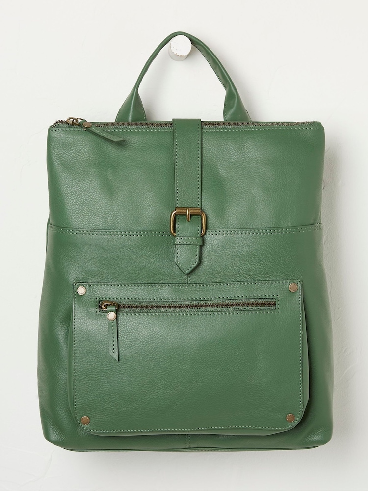 FatFace Green The Ava Backpack - Image 1 of 3