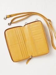 FatFace Louisa Yellow Purse Phone Bag - Image 3 of 3