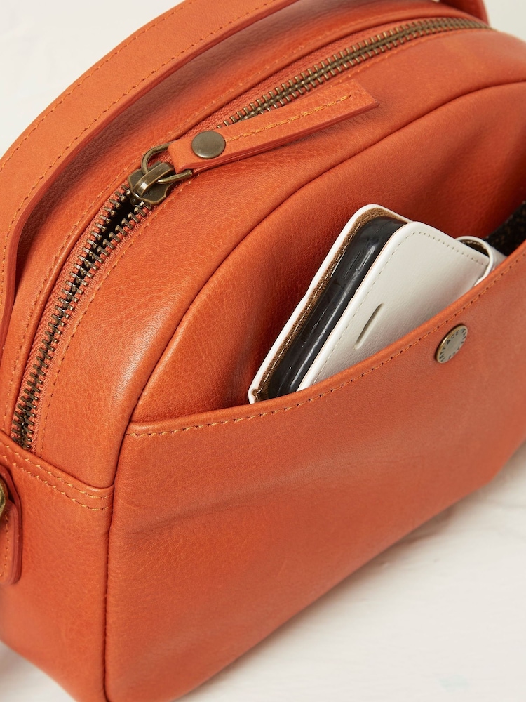 FatFace Orange The Callie Cross-Body Bag - Image 3 of 3