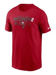 Fanatics Red NFL Tampa Bay Buccaneers Local Essential 100% Cotton T-Shirt - Image 2 of 3