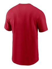 Fanatics Red NFL Tampa Bay Buccaneers Local Essential 100% Cotton T-Shirt - Image 3 of 3