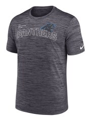 Fanatics Grey NFL Carolina Panthers Velocity Arch T-Shirt - Image 2 of 3