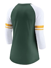 Fanatics Green NFL Bay Packers 3/4 Sleeve Fashion Top Womens - Image 3 of 3