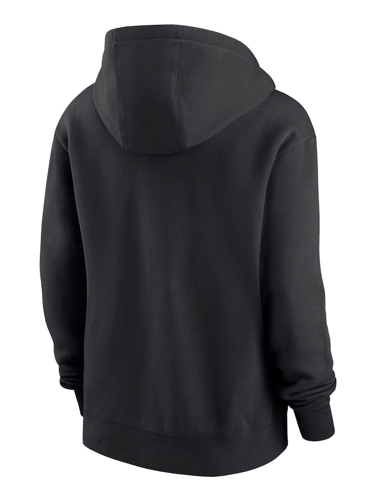 Fanatics NFL Pittsburgh Steelers Club Fleece Black Hoodie Womens - Image 3 of 3