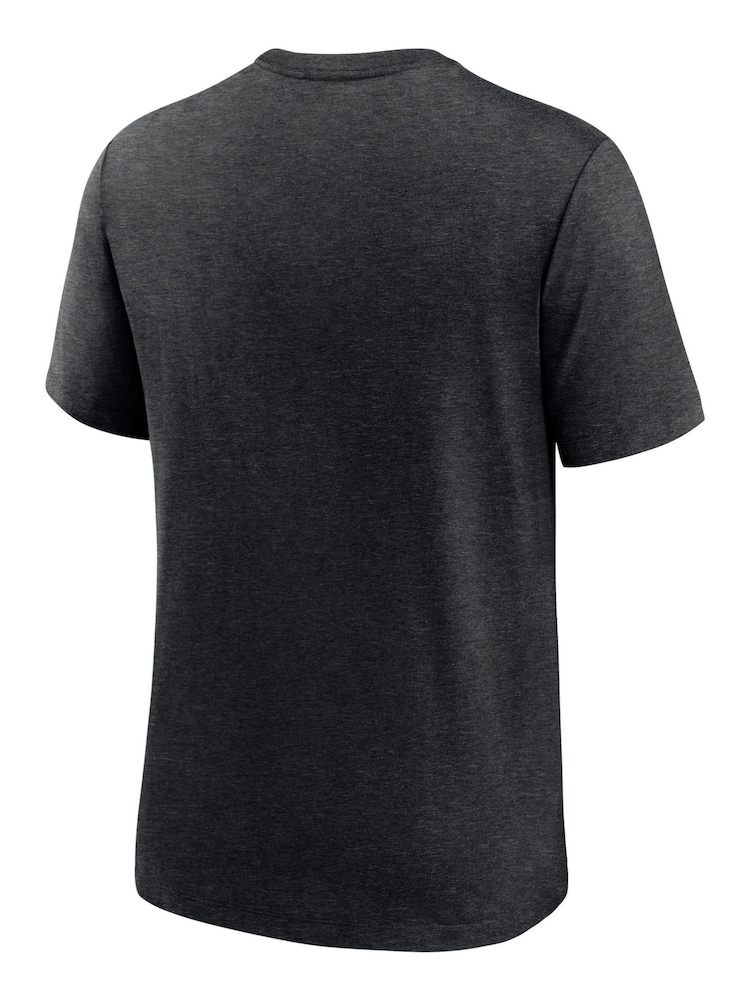 Fanatics NFL Las Vegas Raiders Triblend Helmet Black T-Shirt - Image 3 of 3 Fanatics NFL Las Vegas Raiders Triblend Helmet Black T-Shirt - Image 3 of 3
