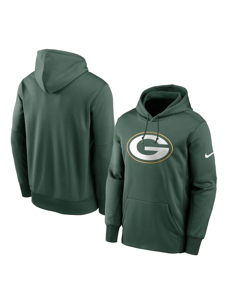 Fanatics Green NFL Bay Packers Therma Logo Hoodie - Image 1 of 3