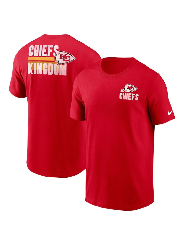Fanatics Red NFL Kansas City Chiefs Blitz Team Essential 100% Cotton T-Shirt - Image 1 of 3