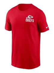 Fanatics Red NFL Kansas City Chiefs Blitz Team Essential 100% Cotton T-Shirt - Image 2 of 3