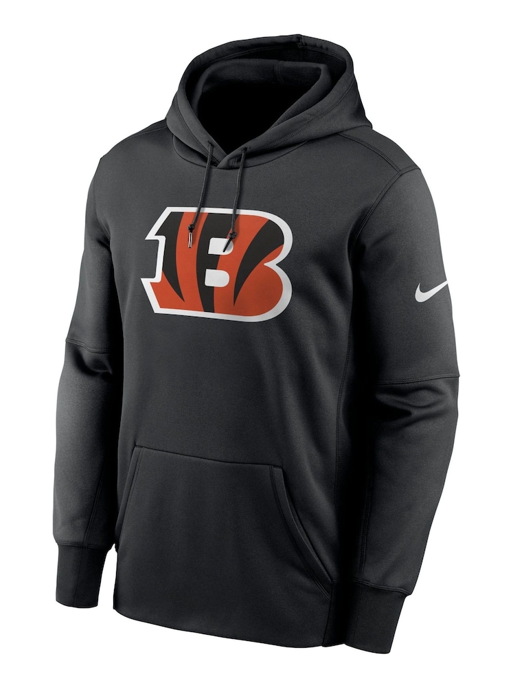 Fanatics NFL Cincinnati Bengals Therma Logo Black Hoodie - Image 1 of 2