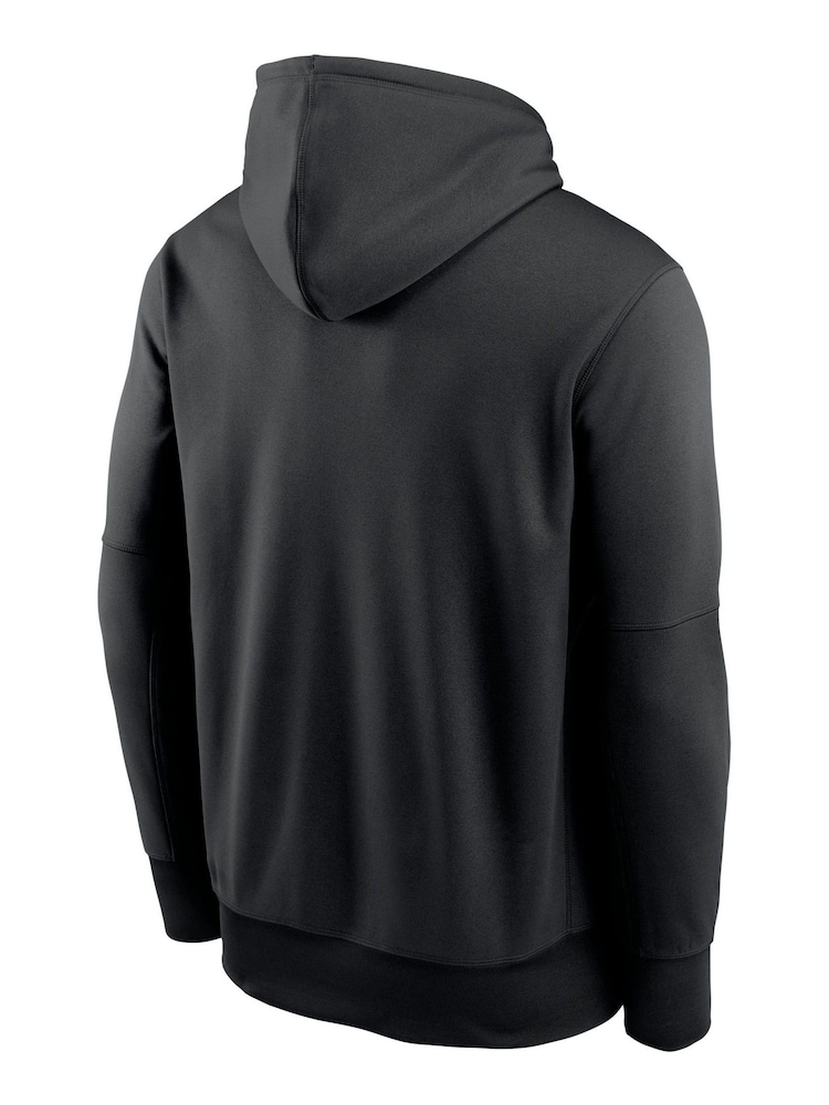 Fanatics NFL Cincinnati Bengals Therma Logo Black Hoodie - Image 2 of 2