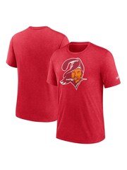 Fanatics Red NFL Tampa Bay Buccaneers Rewind Logo Triblend T-Shirt - Image 1 of 3