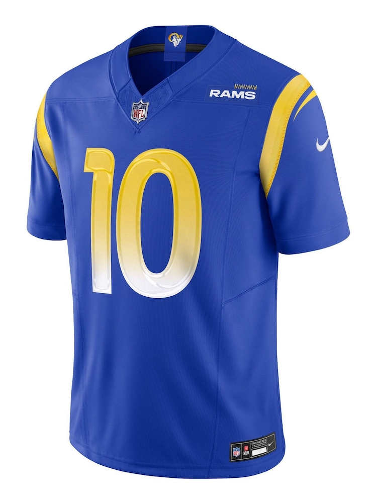 Fanatics Blue NFL Los Angeles Rams Home Limited Jersey - Cooper Kupp - Image 2 of 3