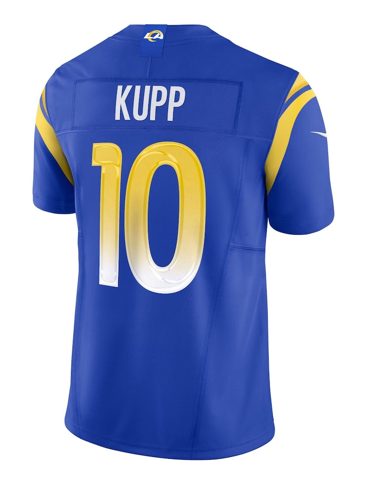 Fanatics Blue NFL Los Angeles Rams Home Limited Jersey - Cooper Kupp - Image 3 of 3
