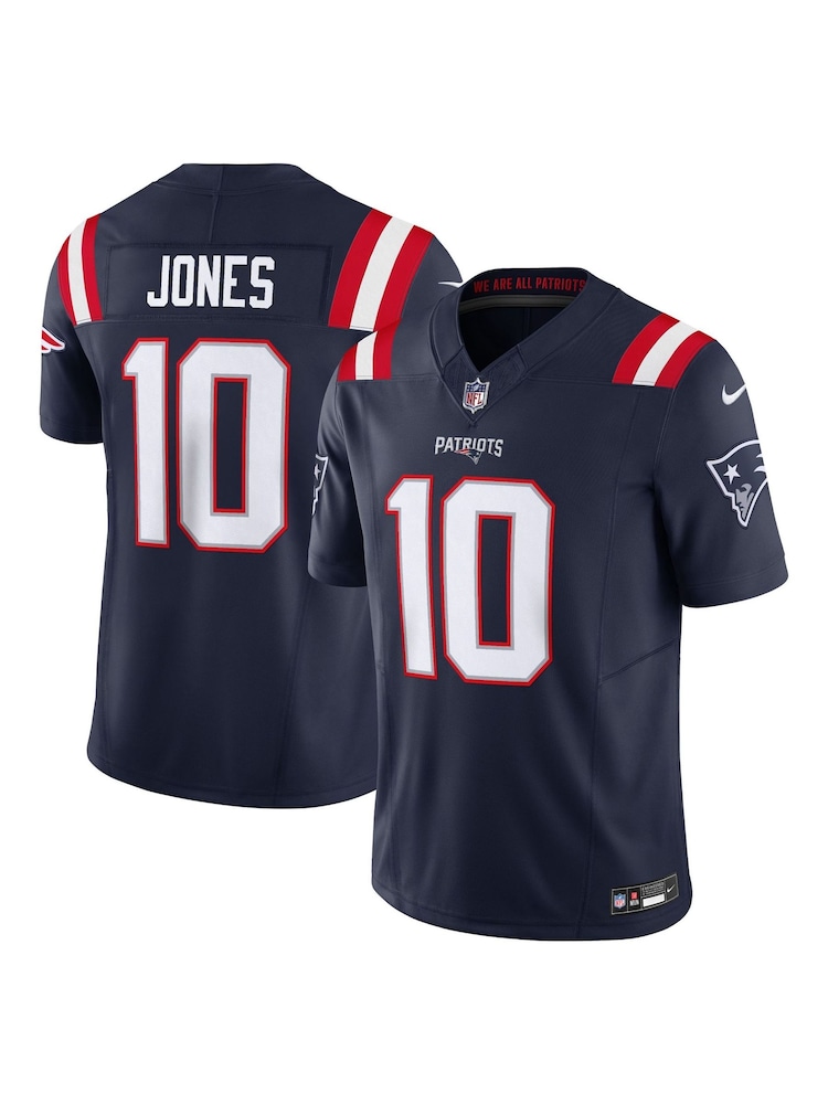 Fanatics Blue NFL New England Patriots Home Limited Jersey - Mac Jones - Image 1 of 3