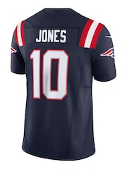 Fanatics Blue NFL New England Patriots Home Limited Jersey - Mac Jones - Image 3 of 3