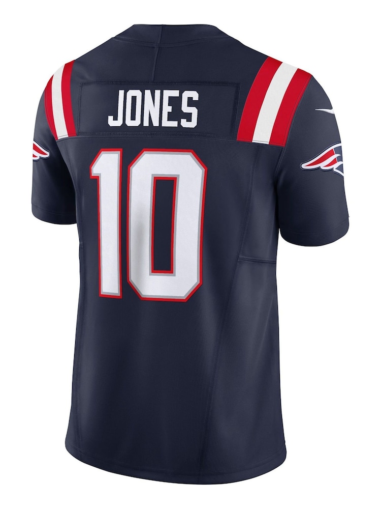 Fanatics Blue NFL New England Patriots Home Limited Jersey - Mac Jones - Image 3 of 3