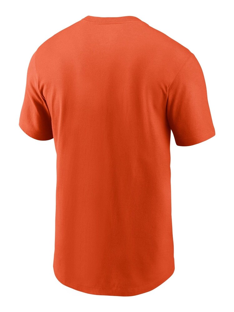 Fanatics Orange NFL Cincinnati Bengals Essential Blitz Lockup 100% Cotton T-Shirt - Image 3 of 3