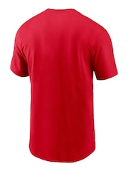 Fanatics Red NFL Kansas City Chiefs Essential Cotton Blitz Lockup 100% Cotton T-Shirt - Image 3 of 3