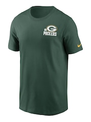Fanatics NFL Green Bay Packers Blitz Team Essential 100% Cotton T-Shirt - Image 2 of 3