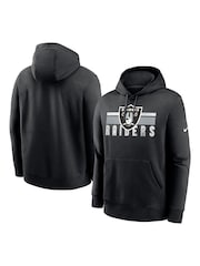 Fanatics NFL Las Vegas Raiders Club Black Hoodie - Image 1 of 3