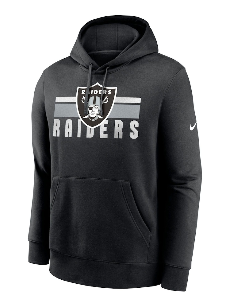 Fanatics NFL Las Vegas Raiders Club Black Hoodie - Image 2 of 3