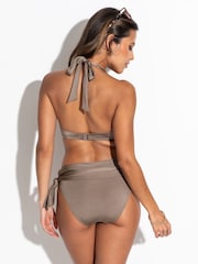 Pour Moi Metallic St Kitts Tie Fold Over Brief - Image 2 of 4