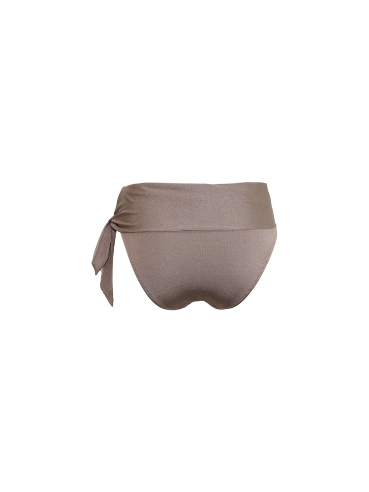 Pour Moi Metallic St Kitts Tie Fold Over Brief - Image 4 of 4