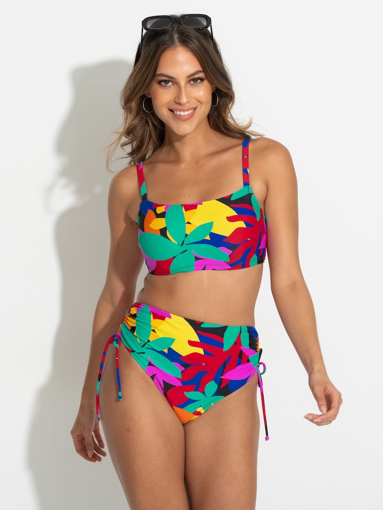 Pour Moi Multi Maya Bay High Waist Control Bikini Briefs - Image 2 of 4