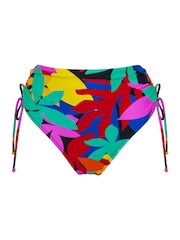 Pour Moi Multi Maya Bay High Waist Control Bikini Briefs - Image 3 of 4