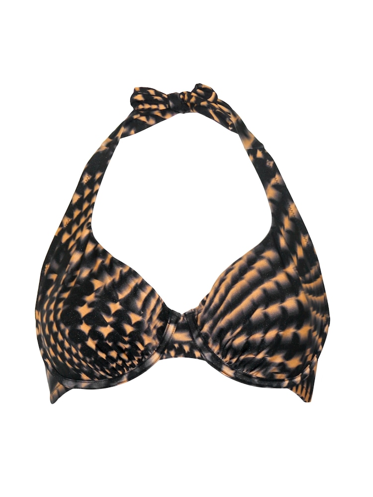 Zwart chroom - Pour Moi Portofino bikinitop - Image 4 of 5