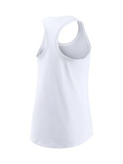 Fanatics NFL Cincinnati Bengals Triblend Racerback White Tank - Image 2 of 3