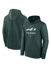 Fanatics Green MLB Colorado Rockies City Connect Therma Hoodie - Image 1 of 3